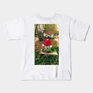 Photo Mouse Sculpture Kids T-Shirt